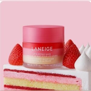LANEIGE Sleeping Lip Mask STRAWBERRY SHORTCAKE. 💥NEW💥
